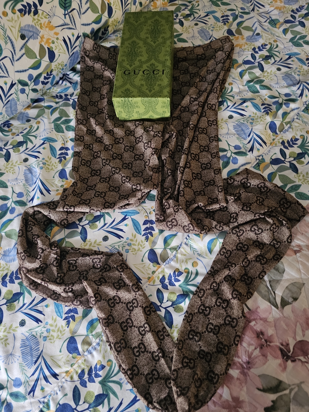 Brown Gucci Tight Socks - Picture 3 of 3